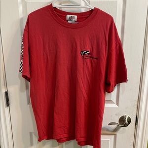 Honda Racing Pace Race Wear Vintage Tee Shirt Red Men’s Size Large